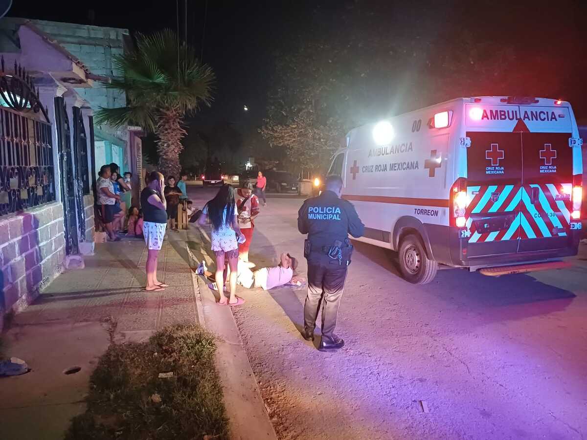 Golpean a hombre cuando estaba con su novia en Torreón | Cortesía