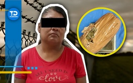 Con tamales falsos, mujer fue detenida por tratar de ingresar droga al penal de Tepexi.