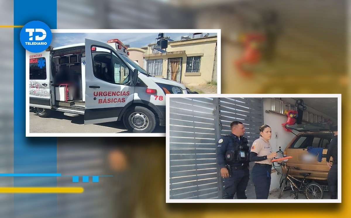 Mamá prende camioneta en cochera para calentarla y niños se intoxican | ESPECIAL