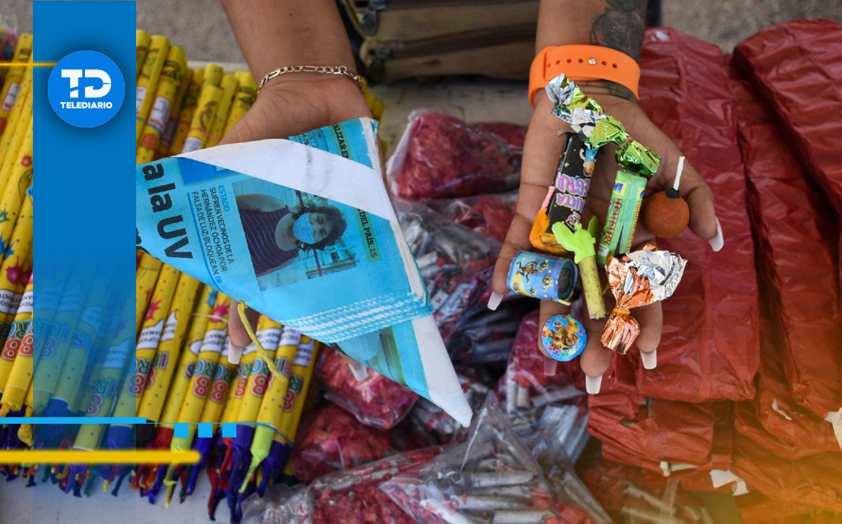 Venta de cohetes en el municipio de Tehuacán, Puebla / Agencia Es Imagen