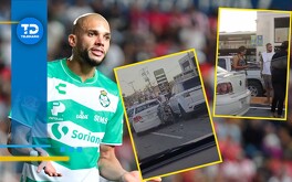 Durante la tarde de este miércoles trascendió que el futbolista del Club Santos Laguna, Mateus Doria, protagonizó un percance vial a bordo de su camioneta