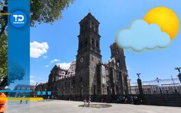 catedral de puebla en día soleado