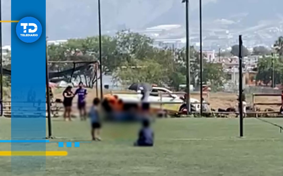 Hechos en juego de fútbol en colonia Zimix en Santa Catarina | Especial