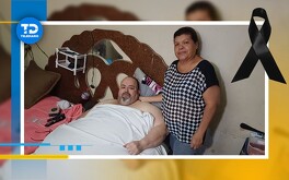 Claudio Mendoza Rodríguez, el hombre lagunero que pesaba más de 300 kilos y pidió ayuda de la comunidad para salir adelante, falleció este 17 de mayo.