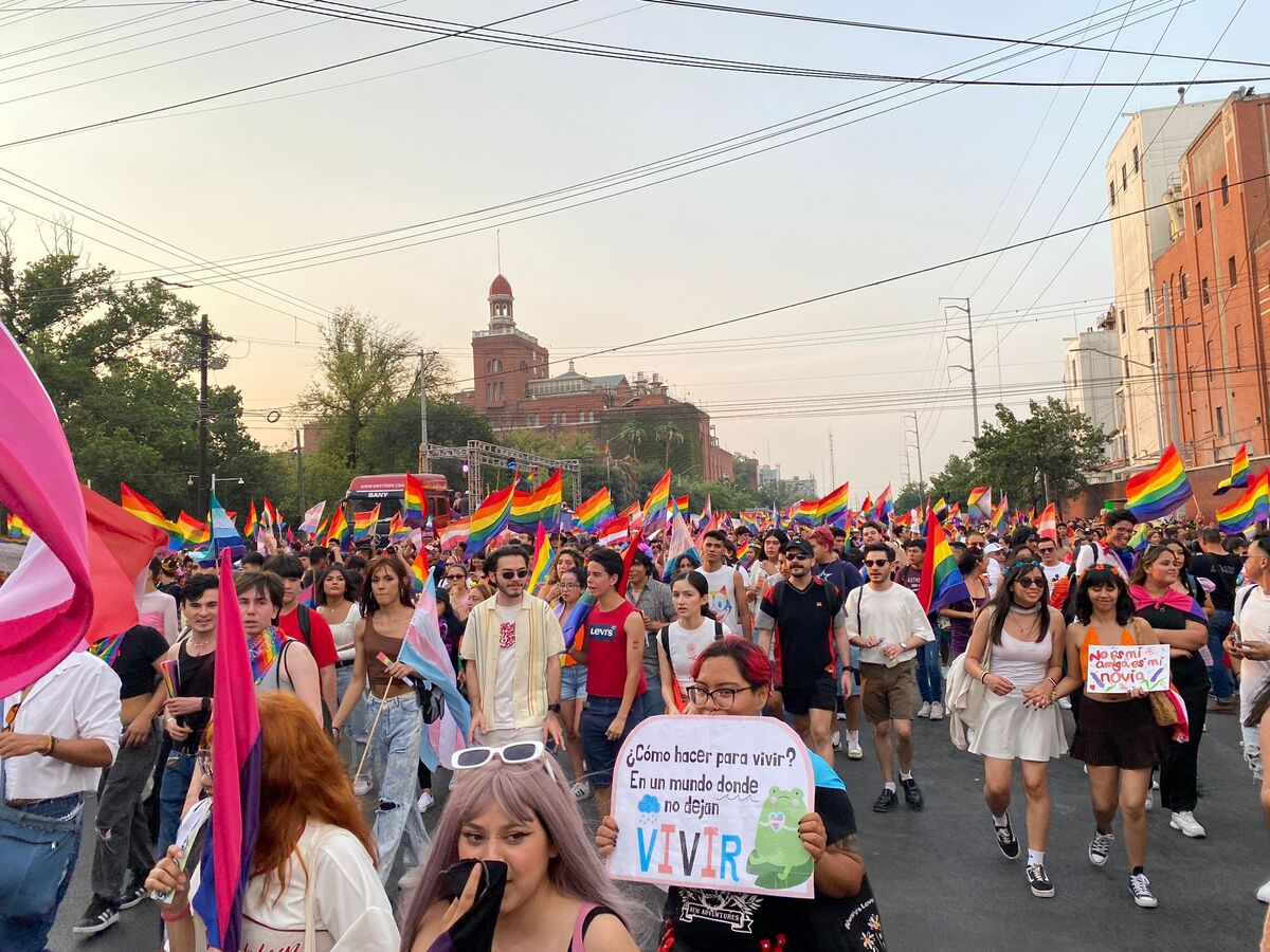 Marcha de la Diversidad en Monterrey / Edgar Plata