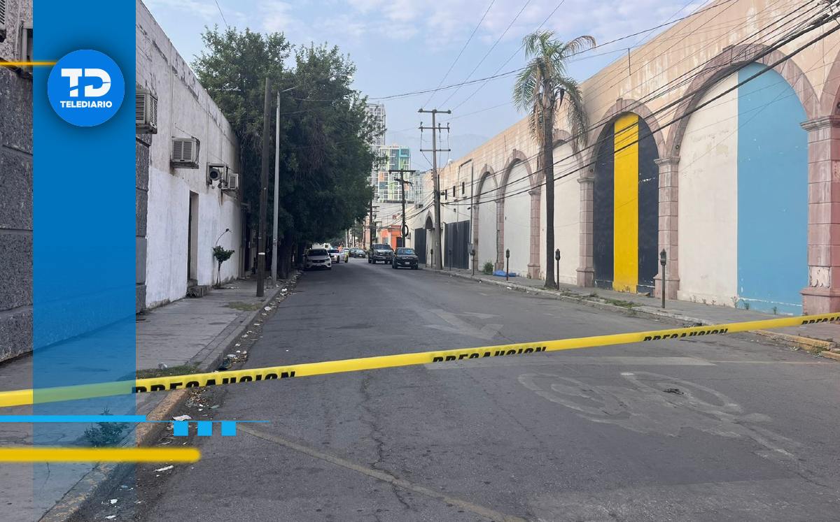 Encuentran muerto a adulto mayor en pleno Centro de Monterrey. | Susana Paredes