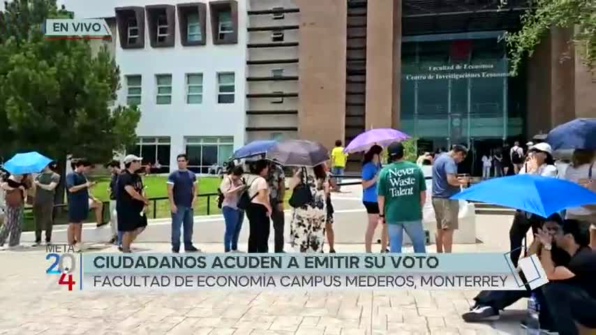 Agotadas boletas foráneas de la casilla especial de la Facultad de Economía en Monterrey