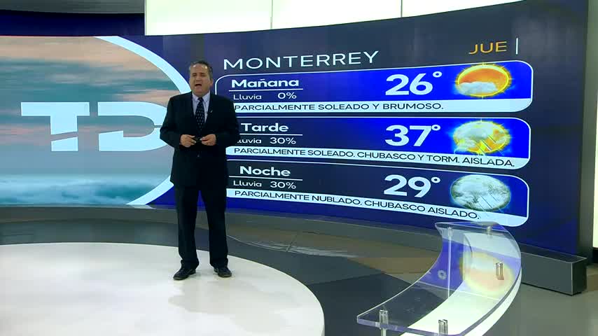 Abimael Salas nos da el pronóstico del tiempo en Monterrey para este jueves 06 de junio de 2024.