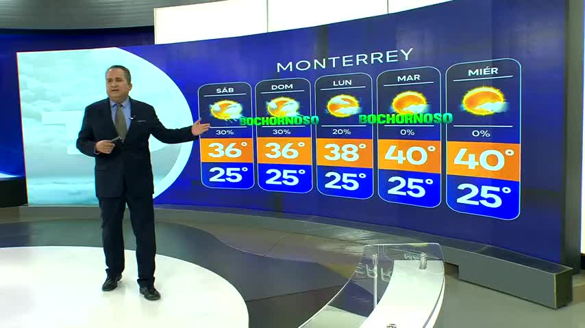 Abimael Salas nos da el pronóstico del tiempo en Monterrey para este viernes 07 de junio de 2024.