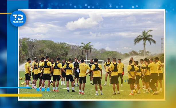Tigres en la pretemporada en la Riviera Maya. / @TigresOficial