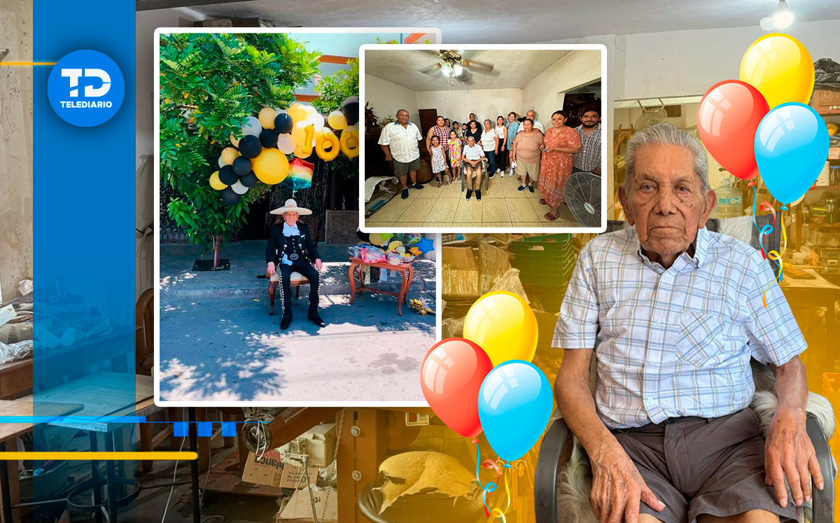 Cumpleaños 104 de Francisco. / Martín Ocañas