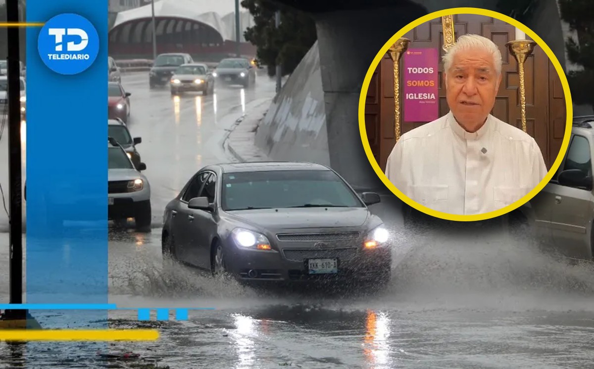 Arzobispo de Monterrey pide tener precaución ante pronóstico de lluvias en Nuevo León. | Especial