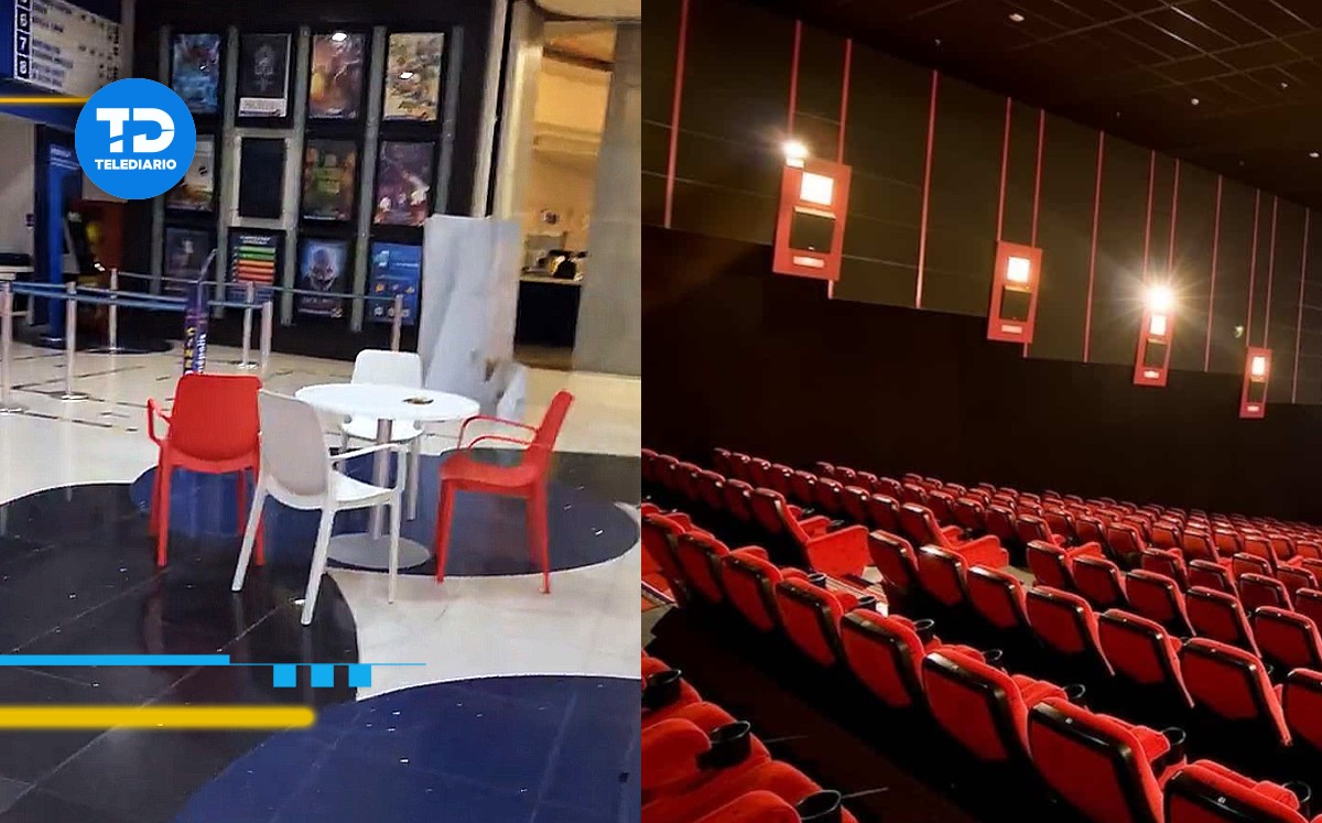 Regia queda encerrada en cine de Plaza Sendero Apodaca en la noche | Especial