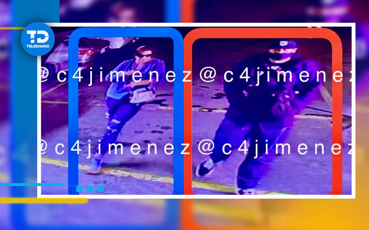 El presunto feminicida de Verónica de la Rosa fue captado entrando con ella a un hotel, pero tiene la cara tapada y lleva gorra./Captura de pantalla.