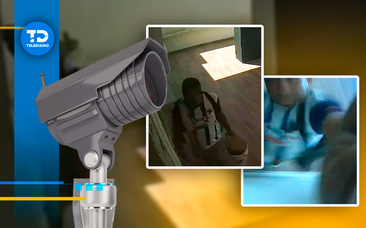 Un hombre fue captado robando una cámara de seguridad en Monterrey. | Especial
