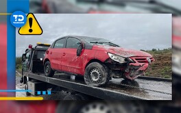 Registran accidente en autopista Puebla-Atlixco