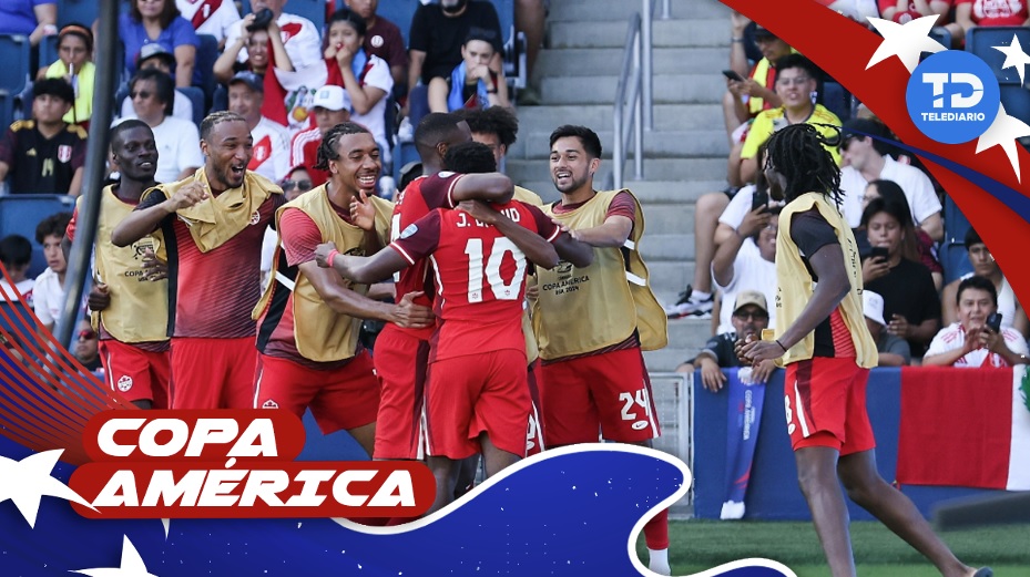 Canadá vs Perú en la Copa América. / EFE
