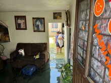 Drenaje tapado en colonia Nueva Estanzuela