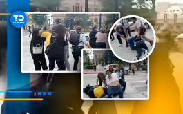 El pleito entre fotógrafos se debió a la exclusividad de fotos en graduaciones.