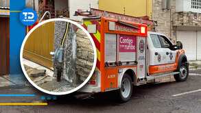 un vehículo de emergencia