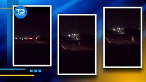 A través de la plataforma de TikTok se viralizó un video en el que se observa una figura blanca entre la oscuridad.
