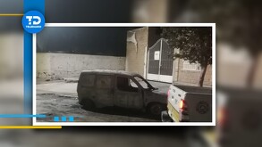 La madrugada de este miércoles un auto en condición de abandono, comenzó a incendiarse lo que provocó alerta entre los vecinos