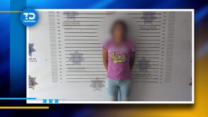 Tras ser detenida, el dictamen médico realizado a la mujer estableció que ésta se encontraba intoxicada con marihuana.