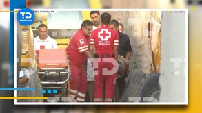 Esta mañana, un presunto ladrón sufrió una caída en un terreno de la colonia San Joaquín, quedando lesionado.