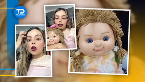 La tiktoker saltillense indicó que la muñeca Petra se la regaló su abuela paterna.