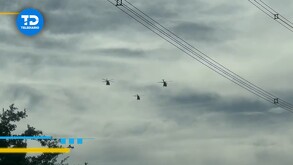 Por qué hay helicópteros sobrevolando en Monterrey, Nuevo-León
