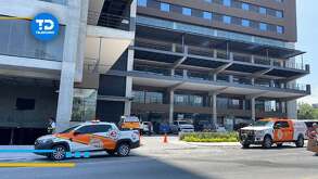 Muere trabajador tras caer desde varios pisos de un edificio en la colonia Roma en Monterrey