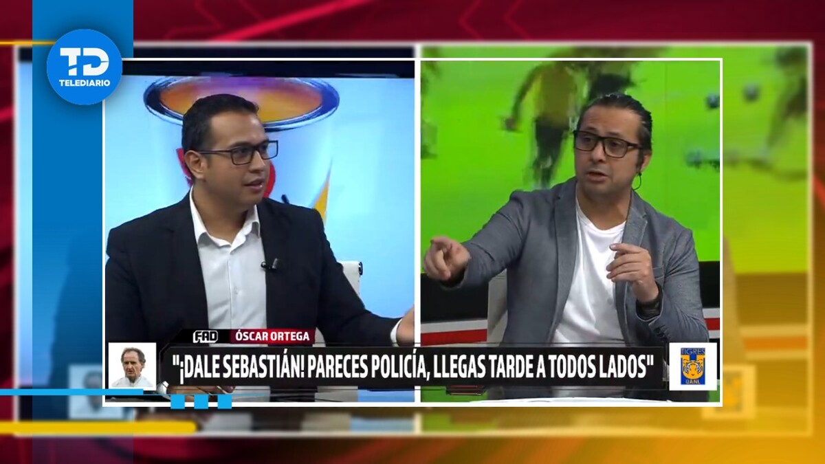 Diablo Núñez se enoja con Lucho Ibarra en Futbol al Día