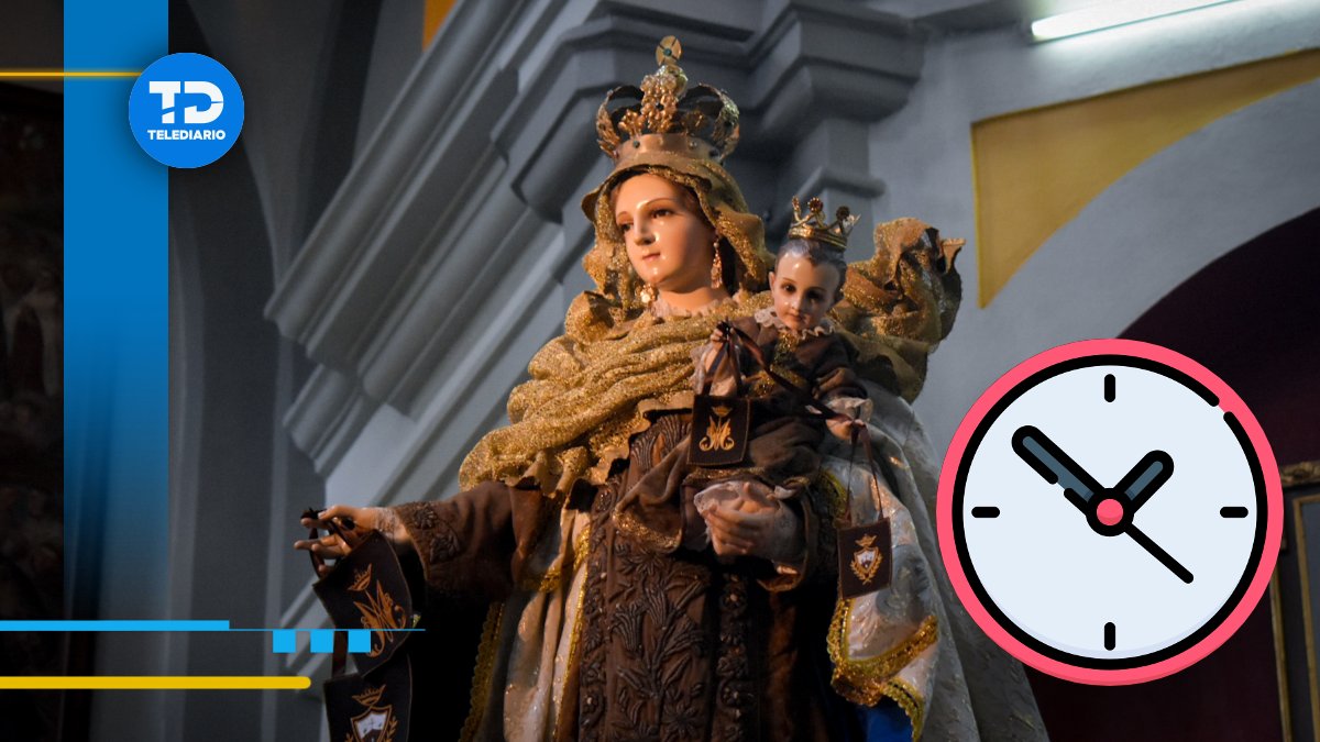 La Feria de la Virgen del Carmen se celebra cada 16 de julio y en el templo ubicado en Puebla se realizan varias misas | Agencia Es Imagen