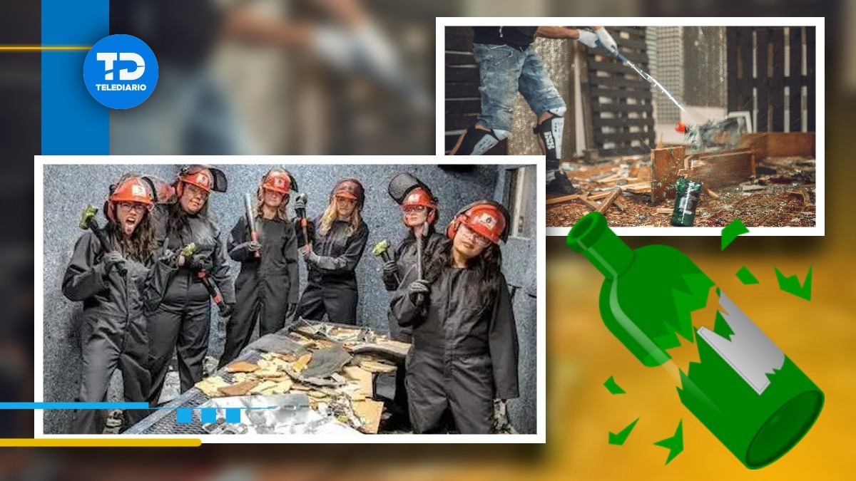 ¿Qué es un rage room?