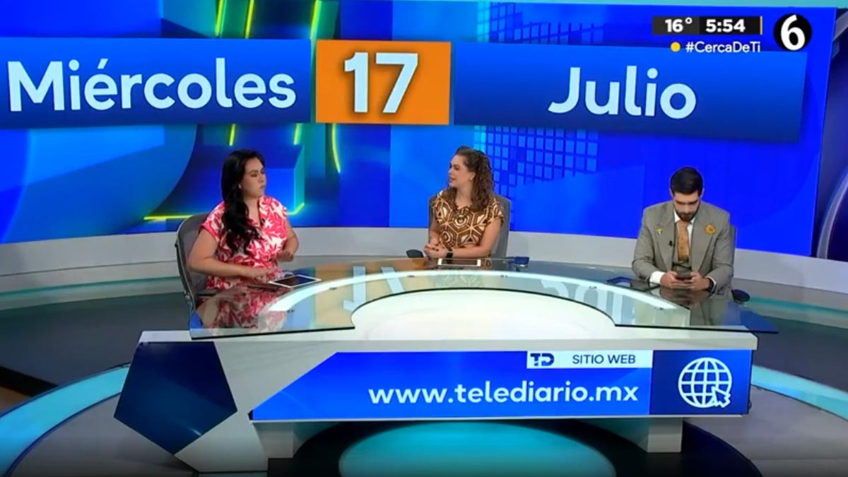 Telediario con Ana Laura Alanís, Liliana Sosa y David Medrano, 17 de julio de 2024