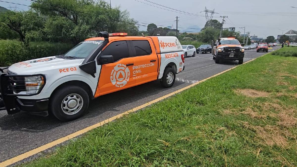 Atropellan a hombre de la tercera edad en Carretera Nacional en Monterrey | Fabricio Gllegos