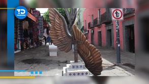 Las alas del mercado El Parián en Puebla, un atractivo turístico, están a punto de colapsar por falta de mantenimiento.