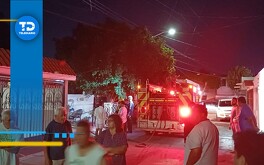 Un perro que perdió la vida y cuantiosos daños materiales fueron el saldo de un voraz siniestro en la colonia Nuevo Los Ángeles de Torreón.