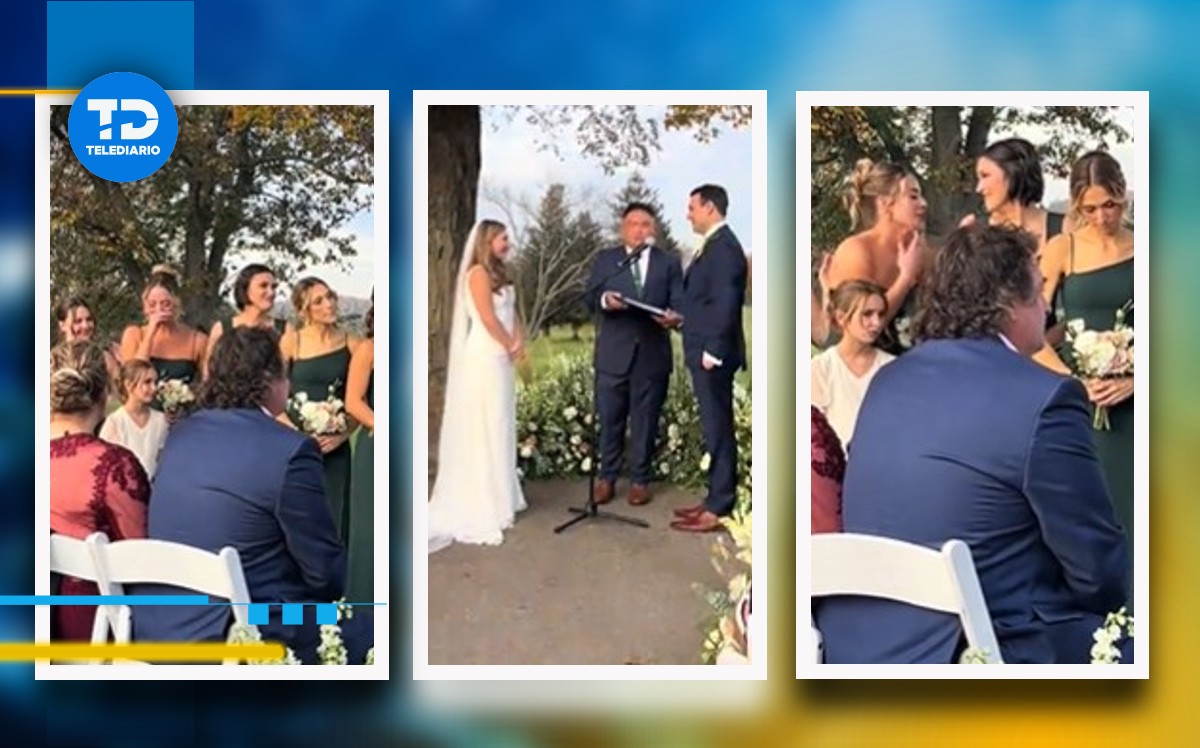 Muchos usuarios expresaron su opinión ante la reacción de la mujer en la boda de su hermano.