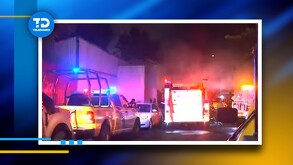 Se menciona que el techo de la vivienda colapsó