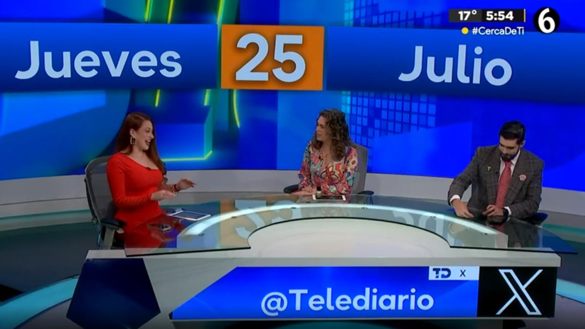 Telediario con  Ana Laura Alanís, Norma García y David Medrano, 25 de julio de 2024