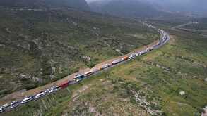 Manifestación de transportistas