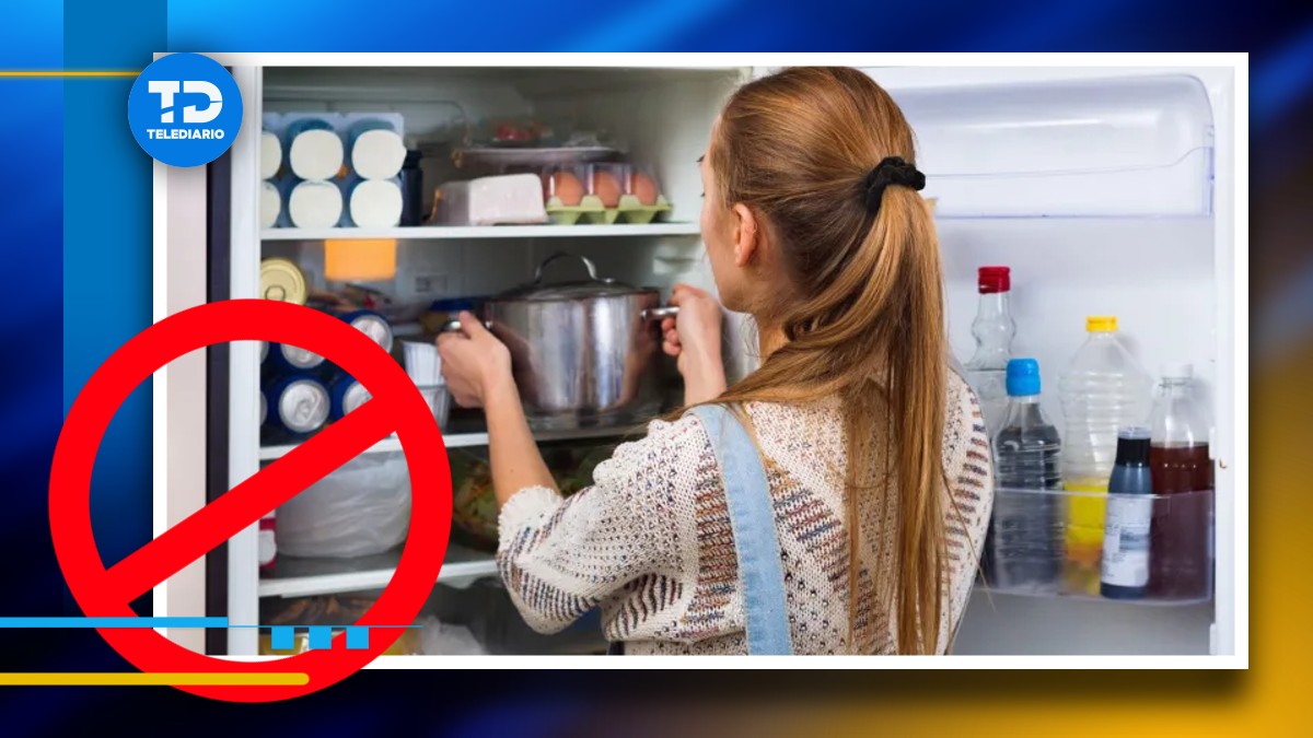 Los alimentos deben meterse al refrigerador cuando estén fríos o al menos tibios.