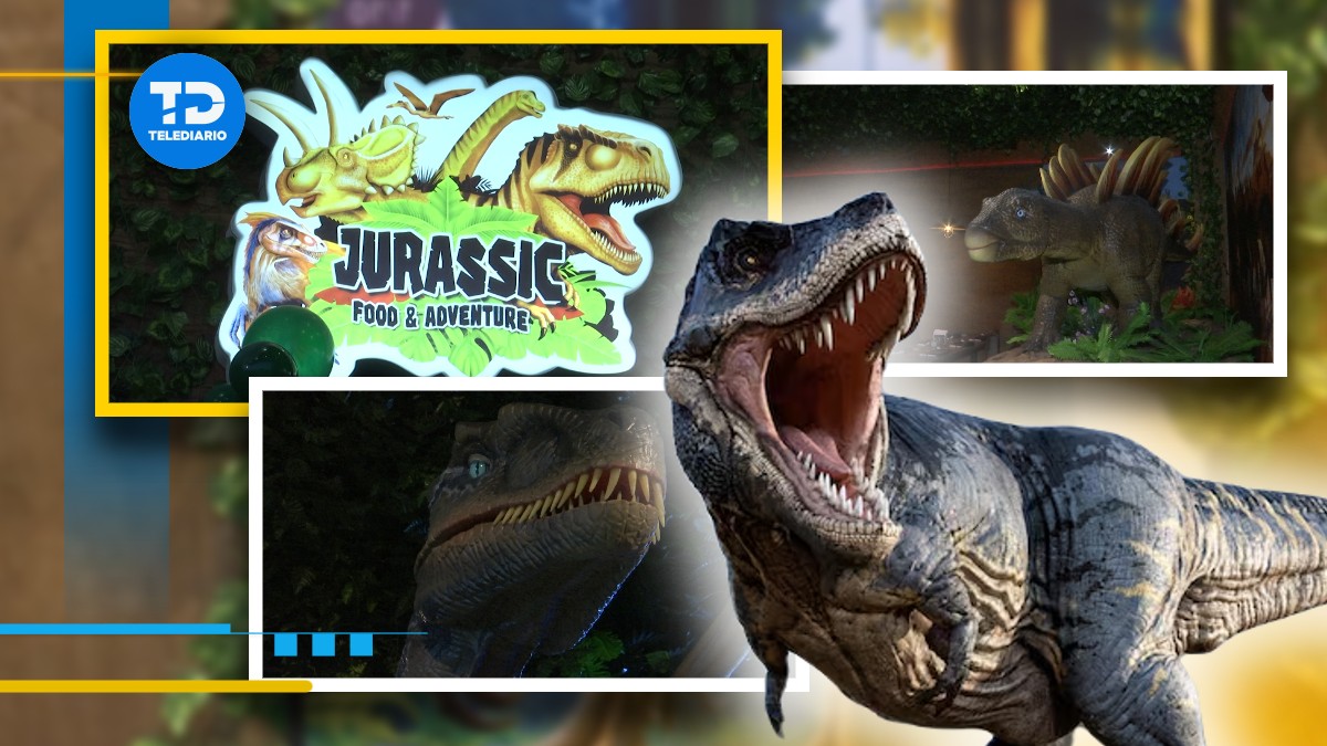 Inauguran nuevo restaurante de dinosaurios en Saltillo.