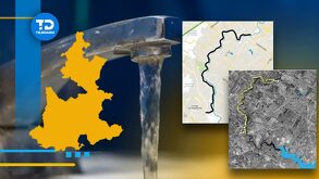 llave abierta corriendo agua