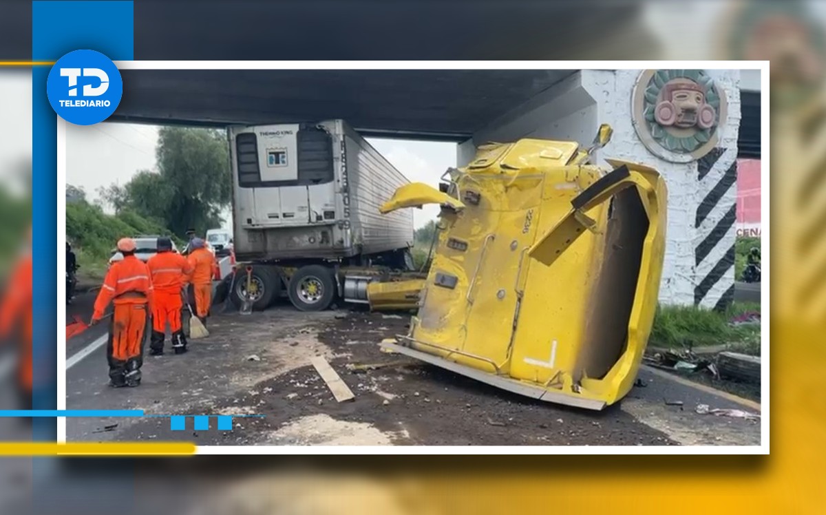 Autoridades infieren que el siniestro se debió a que el tráiler iba a exceso de velocidad | Juan Camacho