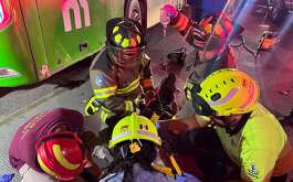 Un camión de la Ecovía atropelló a un adulto mayor en la colonia San Jorge en Monterrey.