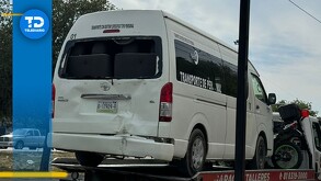 Un motociclista impacta con parte trasera de camioneta por presunto estado de ebriedad