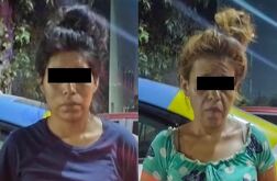 Dos mujeres fueron detenidos en Monterrey por pelearse en la vía pública.