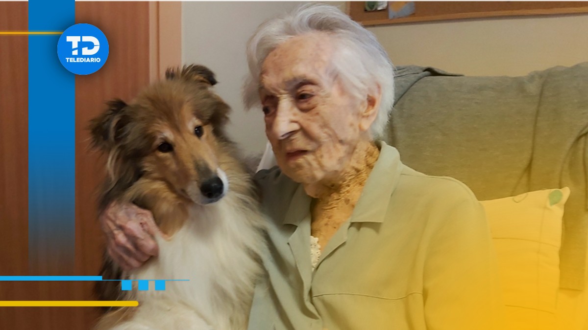María compartia fotos con su mascota / Vía X